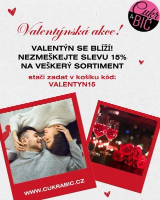 💘 Valentýn se blíží! Nečekejte s objednávkou na poslední chvíli! 💘 Chcete mít jistotu, že vaše dárky dorazí včas? Některé...